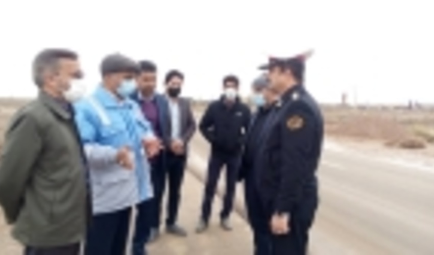 یزد/ بازدید از مناطق تحت تاثیر سیل طی بارش های اخیر اشکذر