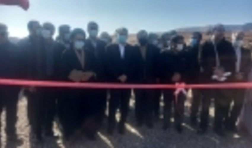 یک طرح آبخیزداری با حضور وزیر جهاد کشاورزی در خدابنده افتتاح شد