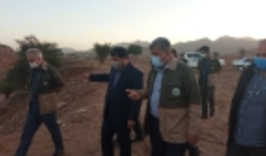 بازدید رئیس سازمان جنگل‌ها از پروژه‌های منابع طبیعی و آبخیزداری خوزستان