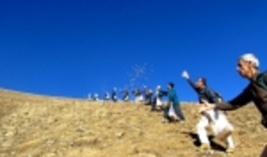 زنگ پویش مردمی ایران سرسبز فردا در مشهد مقدس بصدا در می آید