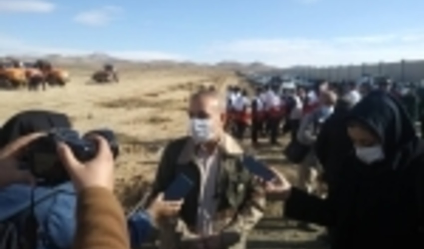 آغاز پویش "ایران سرسبز" در همدان با حضور مسئولین کشوری