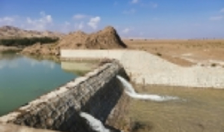 90 درصد س‍ازه‌های آبخیزداری جنوب کرمان آبگیری شد 