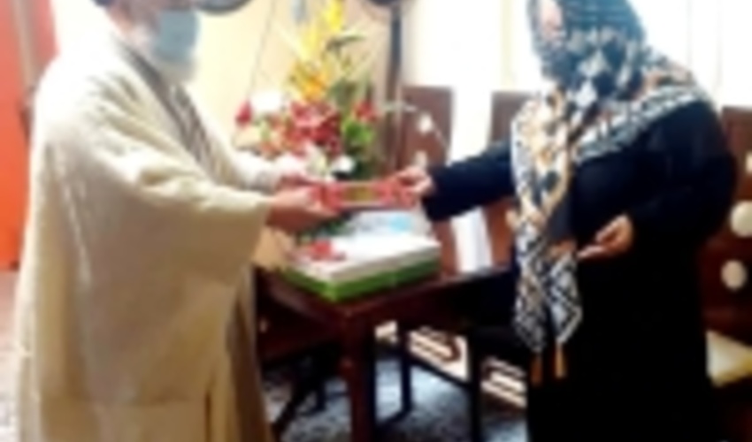 دیدار با خانواده شهدای منابع طبیعی در دوران جنگ تحمیلی 