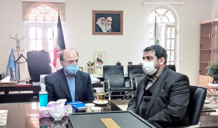 دیدار رییس سازمان منابع طبیعی با رییس سازمان مدیریت بحران
