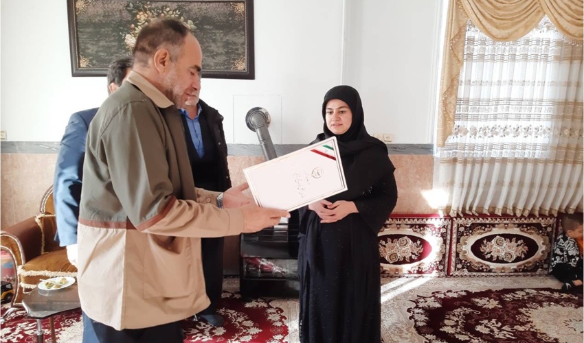 دیدار با خانواده جانباختگان حریق جنگل‌های اورامانات