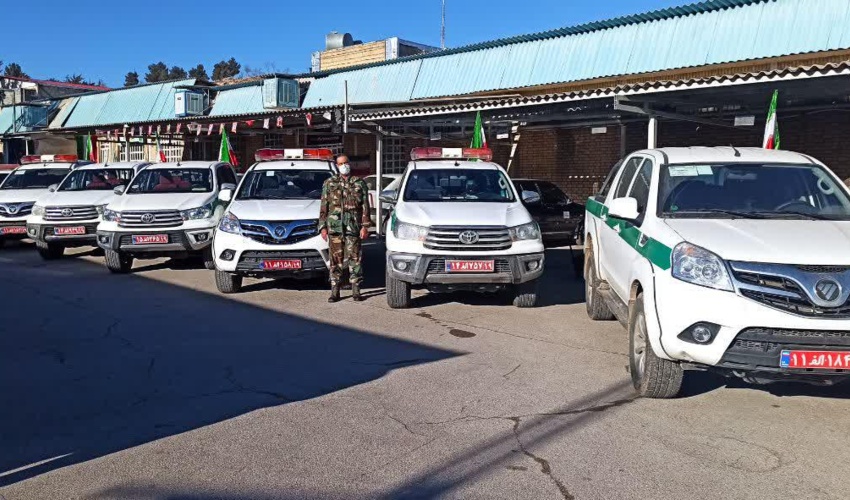 برگزاری مانور خودرویی یگان های حفاظت استان کرمانشاه در چهارمین روز از هفته منابع طبیعی