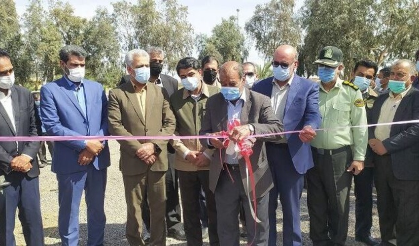 افتتاح فاز اول بزرگترین بوستان جنگلی شرق کرمان 