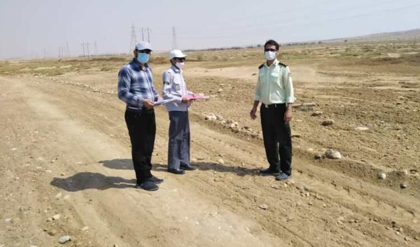 افزون بر ۴۳ هکتار اراضی ملی شهرستان رودبارجنوب رفع تصرف شد