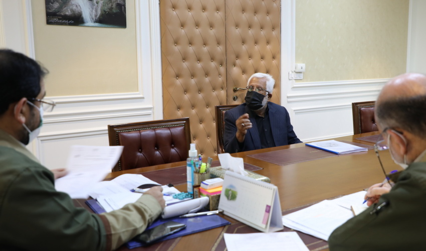 ملاقات مردمی رییس سازمان منابع طبیعی با 10 نفر ارباب رجوع