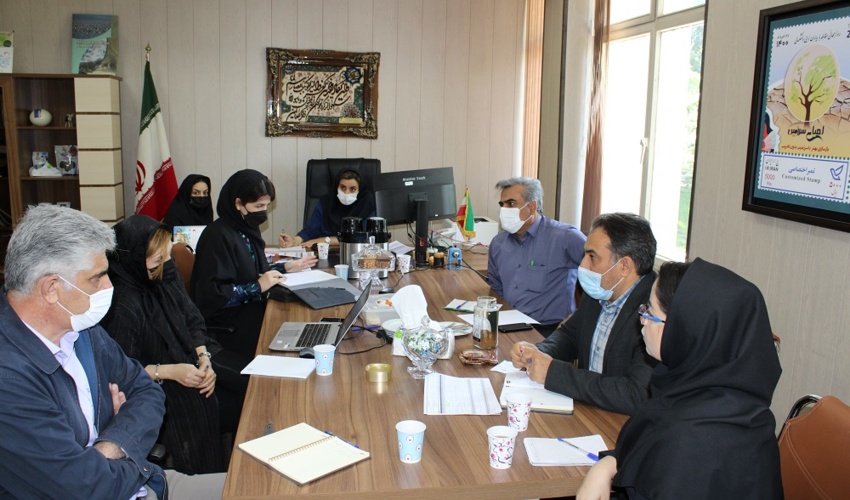 نشست مشترک نمایندگان پروژه احیای اراضی جنگلی و تخریب یافته ایران و فائو 