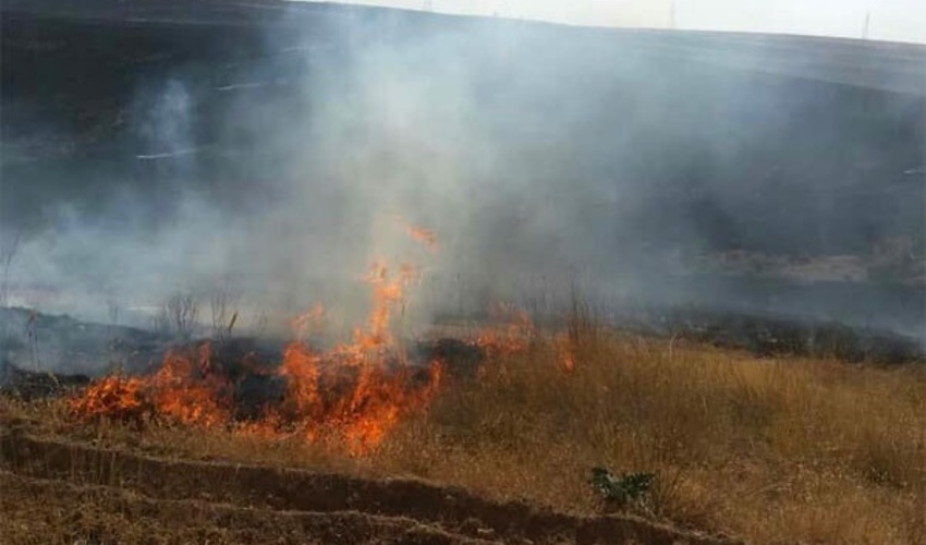 خطر آتش سوزی در مراتع و جنگل های آذربایجان غربی