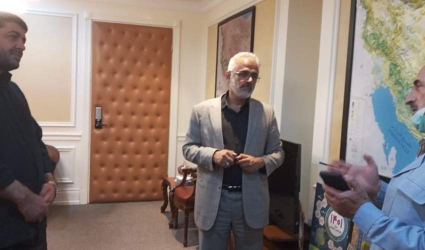 دیدار سه جانبه روسای سازمان منابع طبیعی، هلال احمر و مدیریت بحران 