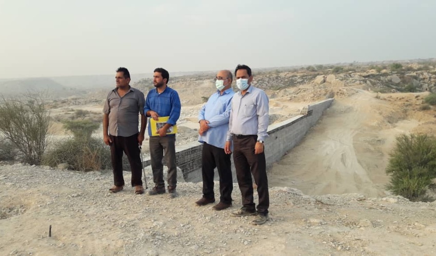 بازدید مدیرکل منابع طبیعی و آبخیزداری استان هرمزگان از شهرستان پارسیان