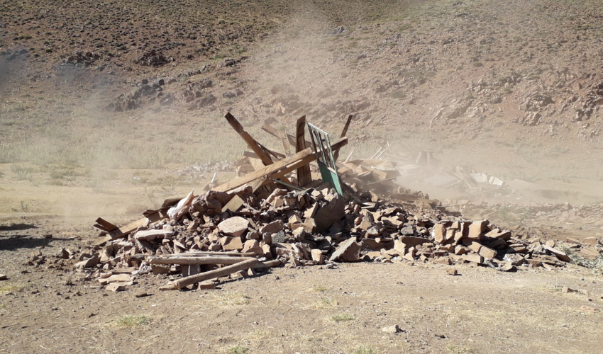 سمنان/بازپس‌گیری افزون بر 109792 مترمربع اراضی ملی از متصرفین