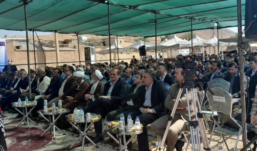 افتتاح 11 پروژه آبخیزداری از محل اعتبارات سفر ریاست جمهوری در لرستان 