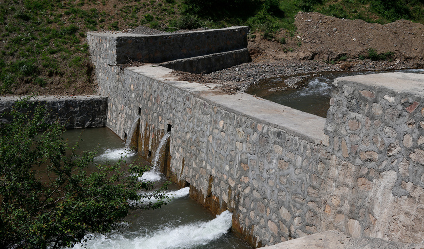 نوشهر/ اجرای بیش از 75 هزار مترمکعب سازه آبخیزداری در غرب مازندران