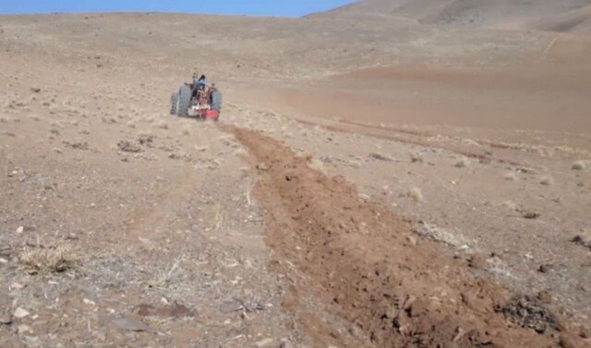 همدان/ اجرای 50 هکتار عملیات کنتور فارو در مراتع گنبدان