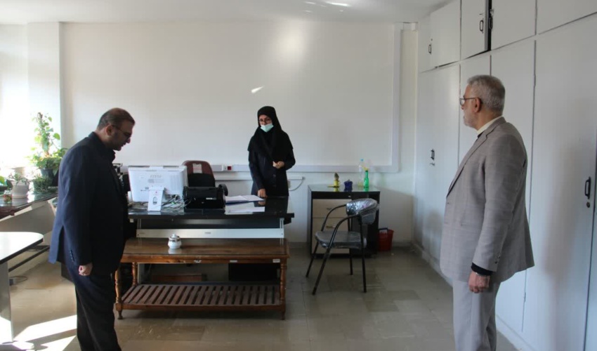 بازدید سرزده دکتر عباسعلی نوبخت از معاونت امور جنگل