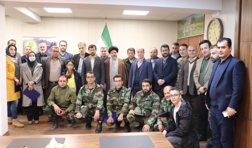 گیلان/ برگزاری مراسم ششمین جشنواره ملی "روز جنگلبان "و"جان نثاران "