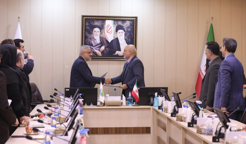 امضای تفاهم نامه همکاری سازمان منابع طبیعی با معاونت تولیدات امور دامی 