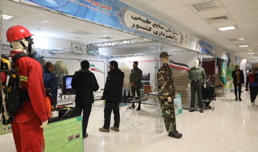 گزارش تصویری/حضور منابع طبیعی در اولین رویداد مدیریت بحران ایران قوی 1401 