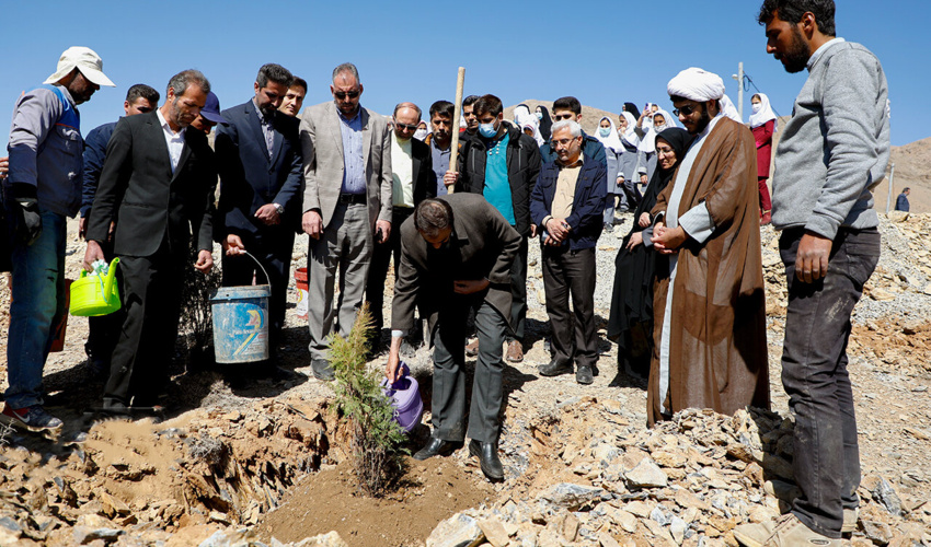 ۱۰ میلیون اصله نهال در چهارمحال و بختیاری کاشته می‌شود
