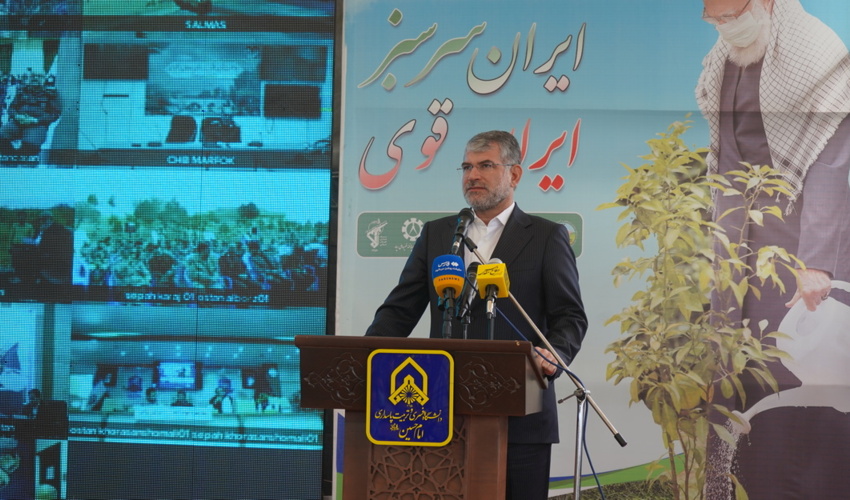 ظرفیت اکوسیستمی کشور برای کاشت درخت احصا شده است/ استفاده از توان سپاه در کاشت یک میلیارد درخت در کشور