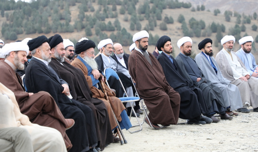 گزارش تصویری/همایش درختکاری و کاشت نهال توسط علما و طلاب حوزه های علمیه