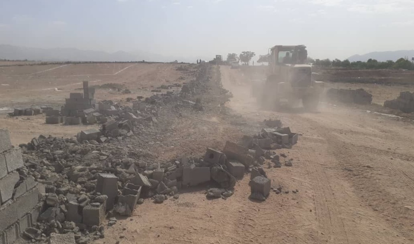 ۲ هکتار از اراضی ملی البرز رفع تصرف شد