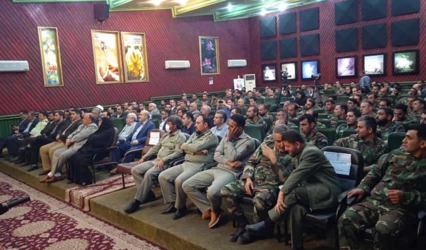 قرائت پیام رئیس سازمان منابع طبیعی و آبخیزداری کشور در مراسم عصر خاطره جنگلبانان و محیطبانان گیلان