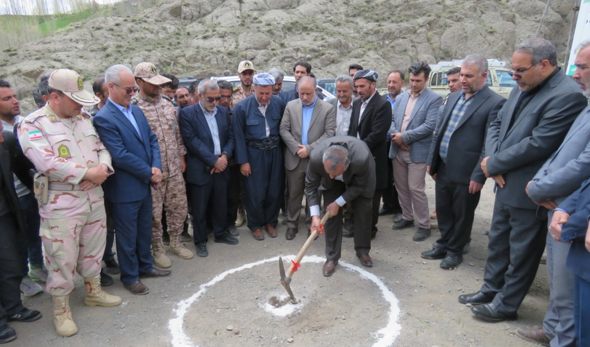 آذربایجان غربی/ اولین پروژه تثبیت و کنترل لغزش زمین درسطح استان، با اجرای عملیات آبخیزداری درخوی