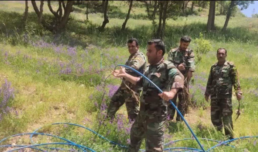 باز پس گیری 3 هکتار از اراضی ملی در بویراحمد