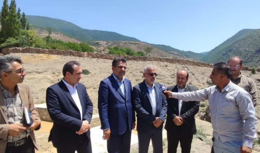 بازدید رئیس سازمان منابع طبیعی کشور از مناطق سیل زده چهاردانگه مازندران