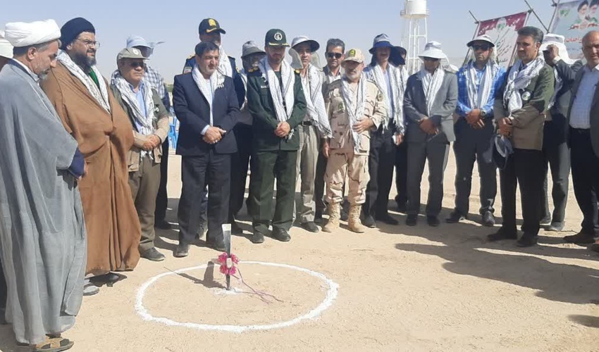 ایلام/ کلنگ دومین نهالستان مهران به زمین زده شد