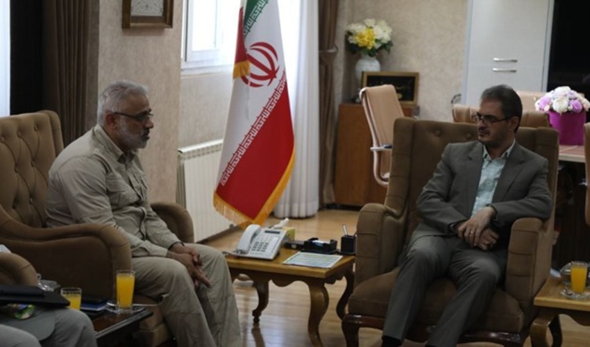 دیدار رییس سازمان منابع طبیعی با استاندار کردستان 