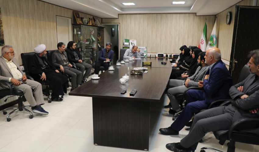 نشست رییس سازمان منابع طبیعی با روابط عمومی به مناسبت روز خبرنگار