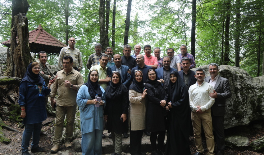 گزارش تصویری/بازدید خبرنگاران از جنگل ها و نهالستان های هیرکانی 