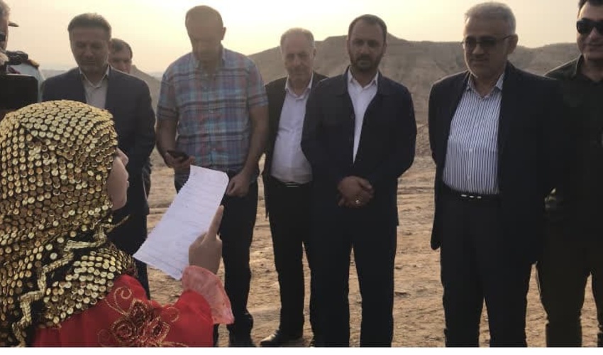 استقبال از رئیس سازمان منابع طبیعی در شهرستان دیلم و کاشت نهال به همراه همیار طبیعت/ به روایت تصویر