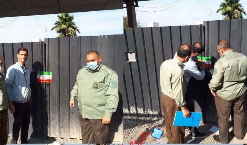 دستور دادستانی نوشهر و اقدام منابع طبیعی نوشهر رویان؛ شهرک معروف حمزده نوشهر پلمپ شد 