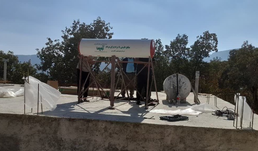 نصب و راه اندازی 29 آبگرمکن خورشیدی در اراضی جنگلی فارس
