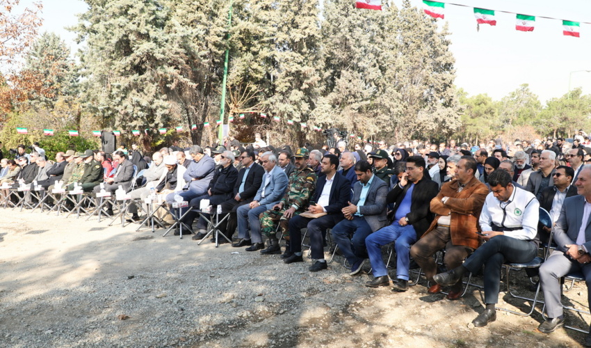 گزارش تصویری/مراسم درختکاری طرح مردمی کاشت یک میلیارد درخت در بوستان خرگوش دره