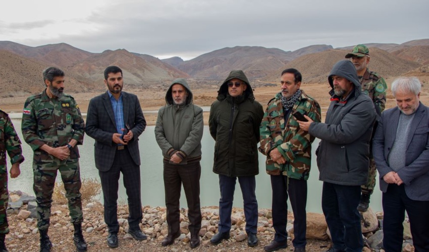 سدخاکی چهرآباد چاه‌های خشک را سیراب کرده است