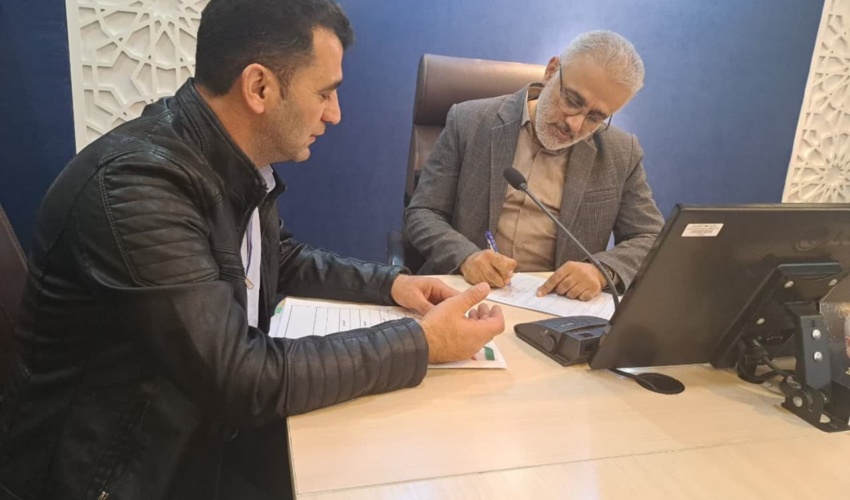 دیدار رییس سازمان منابع طبیعی با مردم      