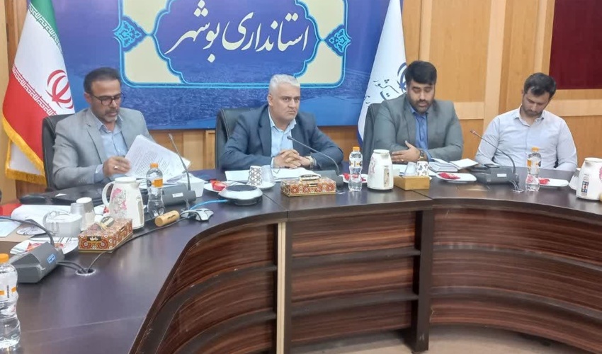 جلسه کارگروه راهبری پنجره واحد مدیریت زمین در بوشهر برگزار شد