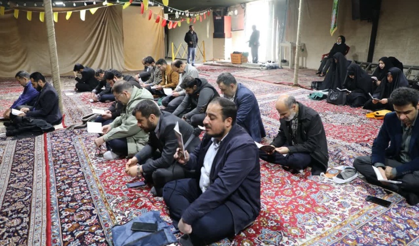 کارکنان سازمان منابع طبیعی یاد شهدا را گرامی داشتند