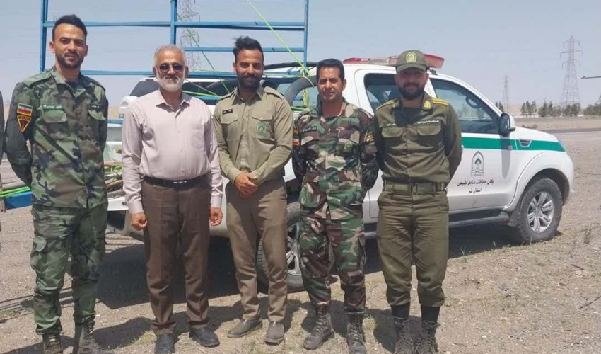 دیدار سرزده و صمیمانه رئیس سازمان منابع طبیعی با نیروهای خدوم یگان حفاظت قم