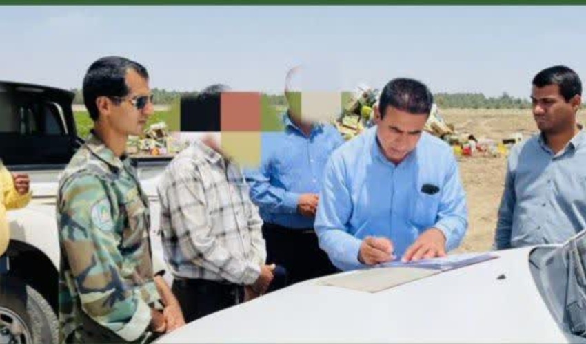 جنوب کرمان/ بیش از ۲۶ هکتار از اراضی ملی شهرستان عنبرآباد خلع ید و از تصرف خارج شد