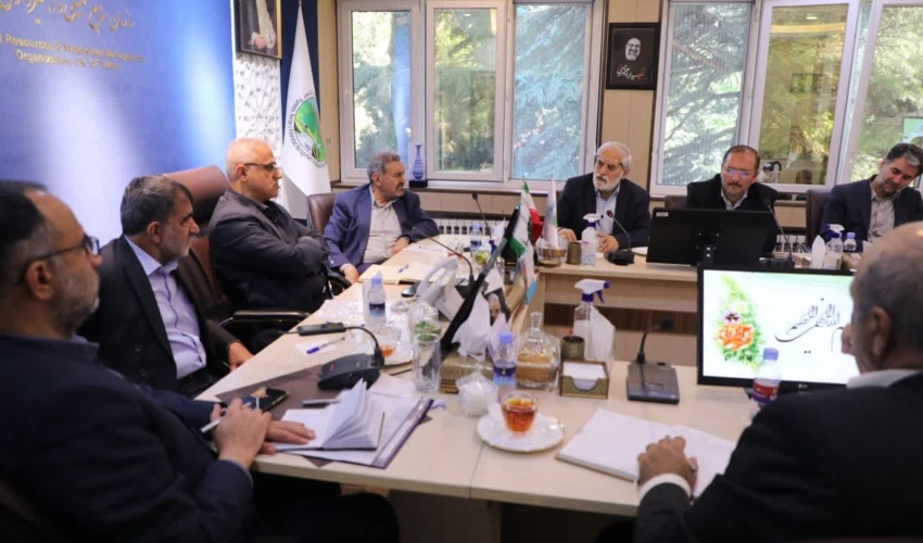 جلسه بررسی وضعیت صندوق حمایت از توسعه  منابع طبیعی