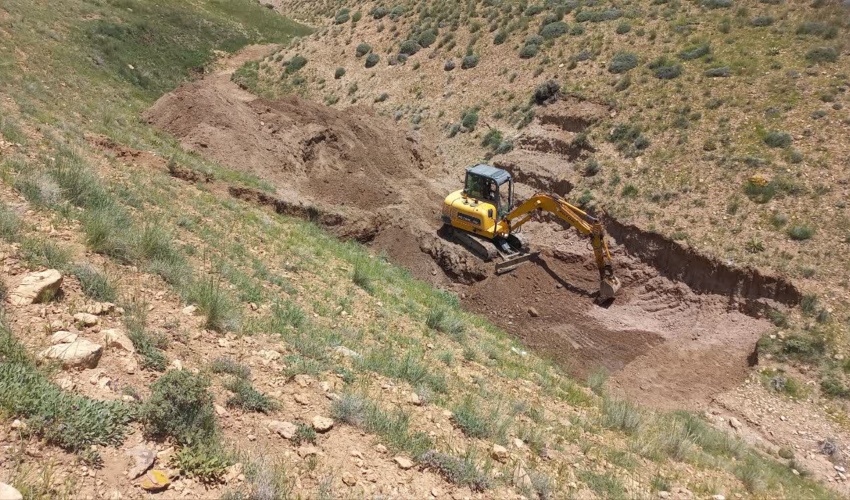 قزوین/ آغاز پروژه اجرای عملیات آبخیزداری در حوزه آبخیز شهید آباد