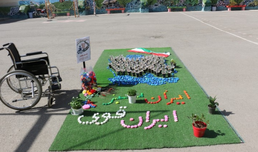 قم/ افتتاح نهالستان دانش آموزی با شعار ایران سرسبز-ایران قوی